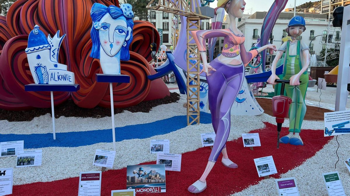 La sátira y la crítica en las Hogueras 2024: ninots que hacen pensar