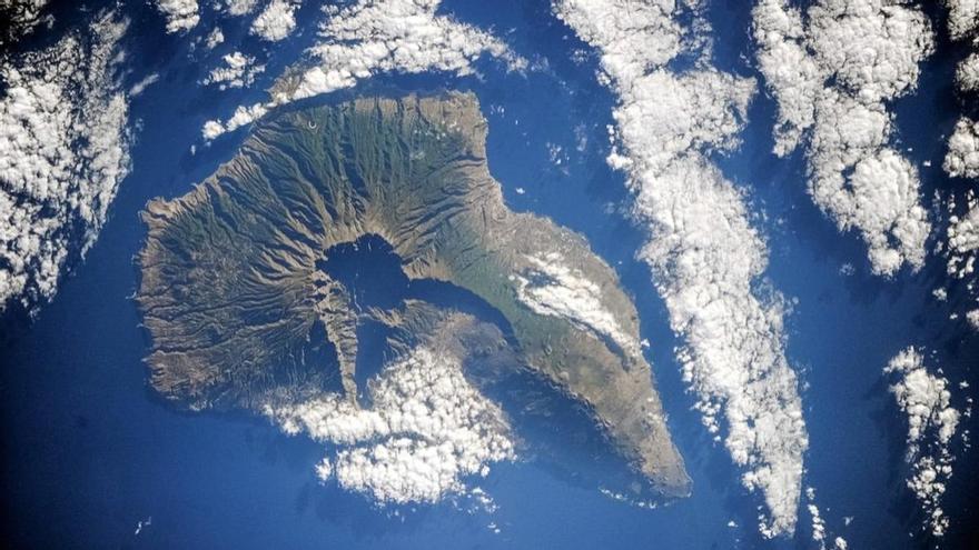 Así se ven Gran Canaria y Tenerife desde el espacio