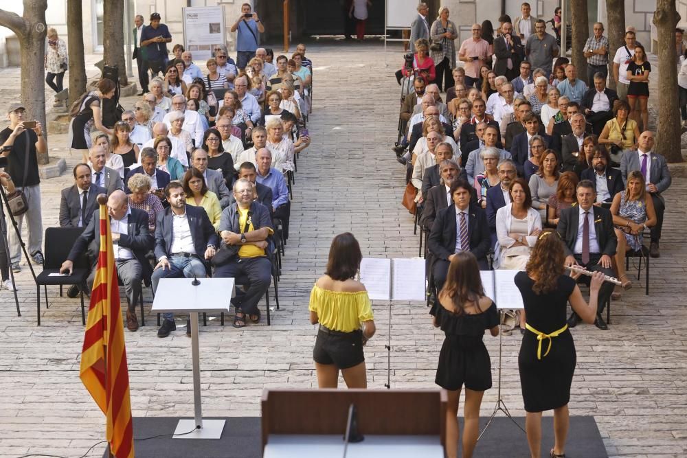 Acte institucional amb motiu de la Diada a Girona