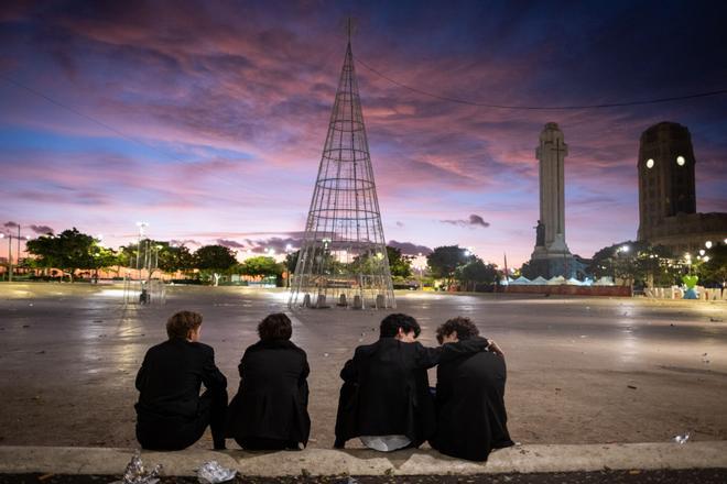 Amanecida de Año Nuevo en Santa Cruz