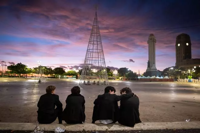 Amanecida de Año Nuevo en Santa Cruz