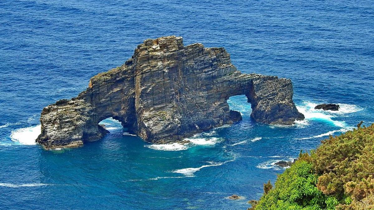 Mirador de Pena Furada, en los acantilados de la parroquia de Céltigos, en Ortigueira