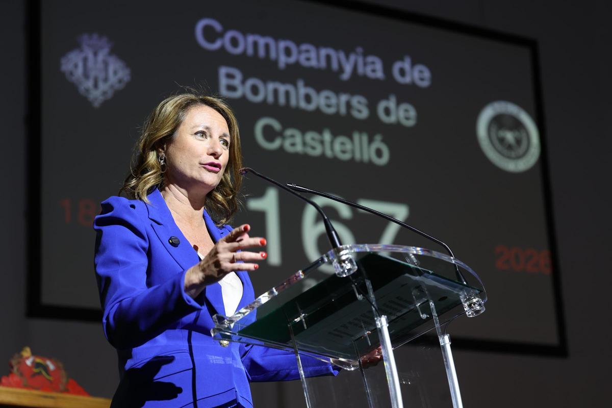 El Cuerpo de Bomberos de Castelló celebra a su patrón. Estos son todos los homenajeados en el acto