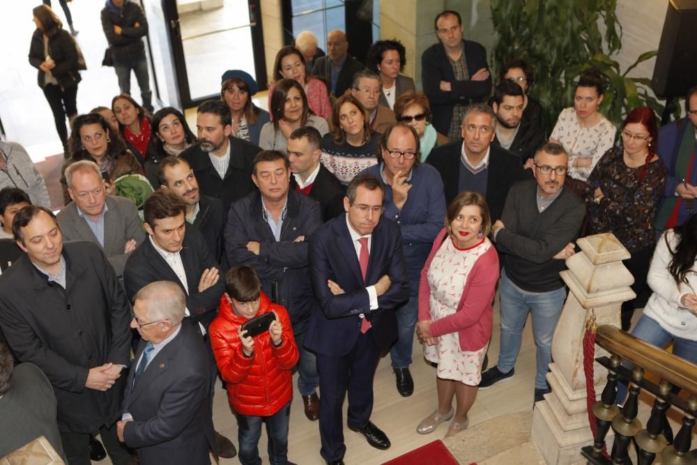 Brindis navideño de los alcaldes asturianos