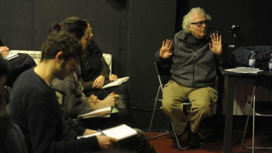 El dramaturgo John Strasberg, en su anterior visita a la ciudad, en 2011.