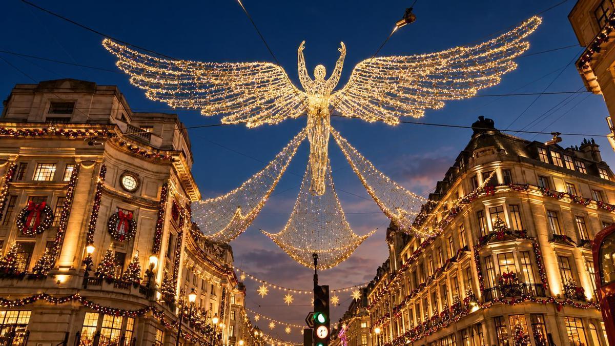 Aquí la Navidad es como meterse en un cuadro victoriano.