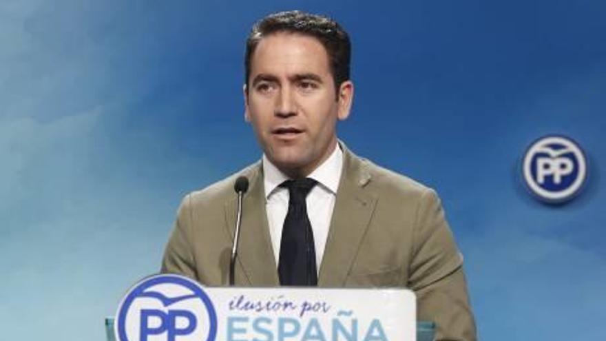 El secretari general dels populars, Teodoro García