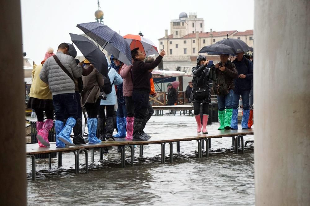 Graves inundaciones en Venecia