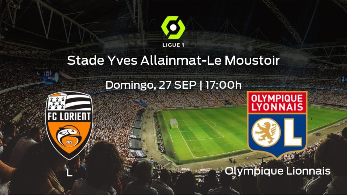 Previa del encuentro: el Lorient recibe al Olympique Lyon