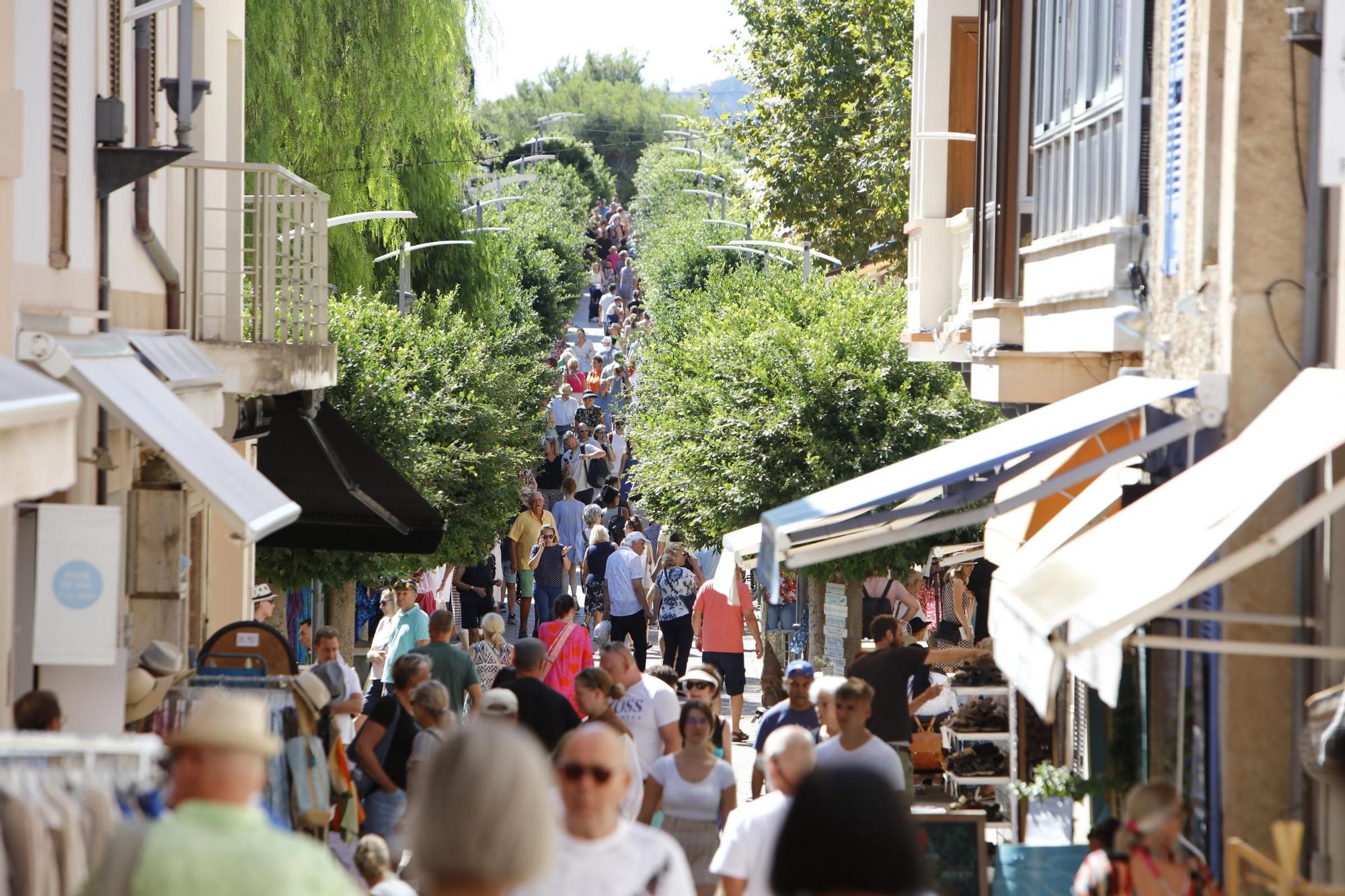 Pures Mallorca-Feeling: Der Markt in diesem Dorf ist auch bei Deutschen sehr beliebt