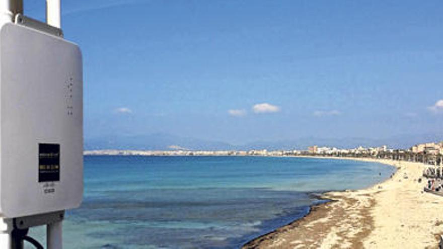 Ciudades conectadas: Playa de Palma, zona wifi gratuita