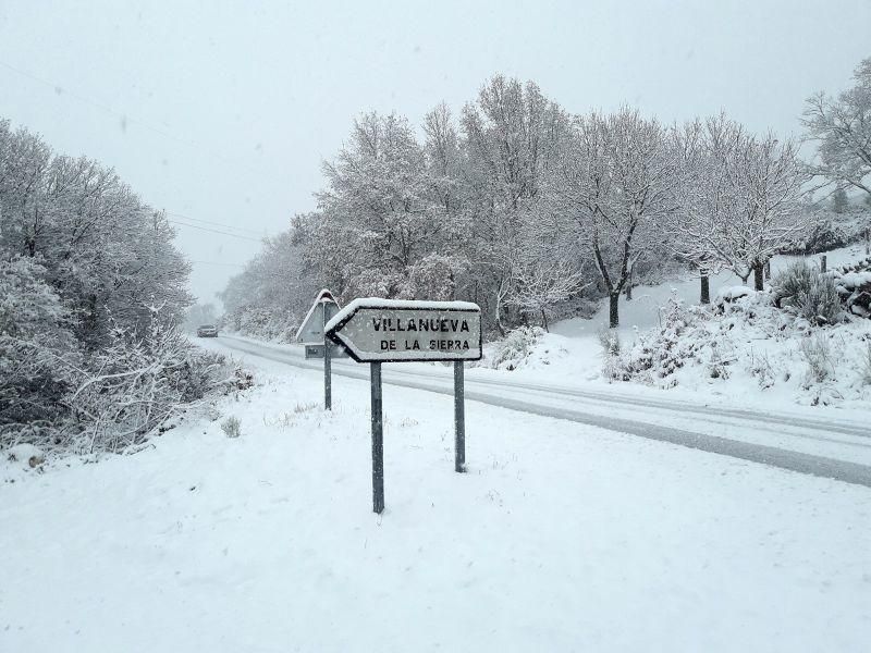 Nieve en Sanabria