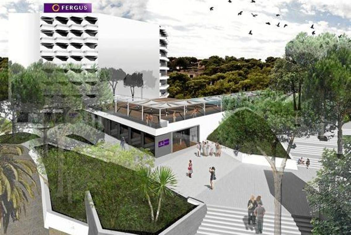 So soll das "Fergus Magaluf Resort" bald aussehen.