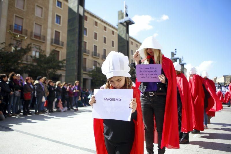 Concentraciones por el 8-M en Zaragoza