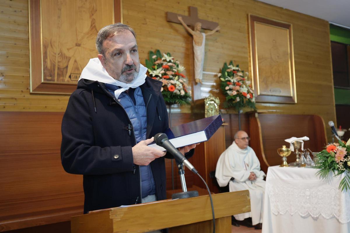 El grupo San Agustín y San Marcos de Castelló festeja a Sant Antoni con una misa, música, procesión y 'correfocs' El grupo San Agustín y San Marcos de Castelló festeja a Sant Antoni con una misa, música, procesión y 'correfocs'