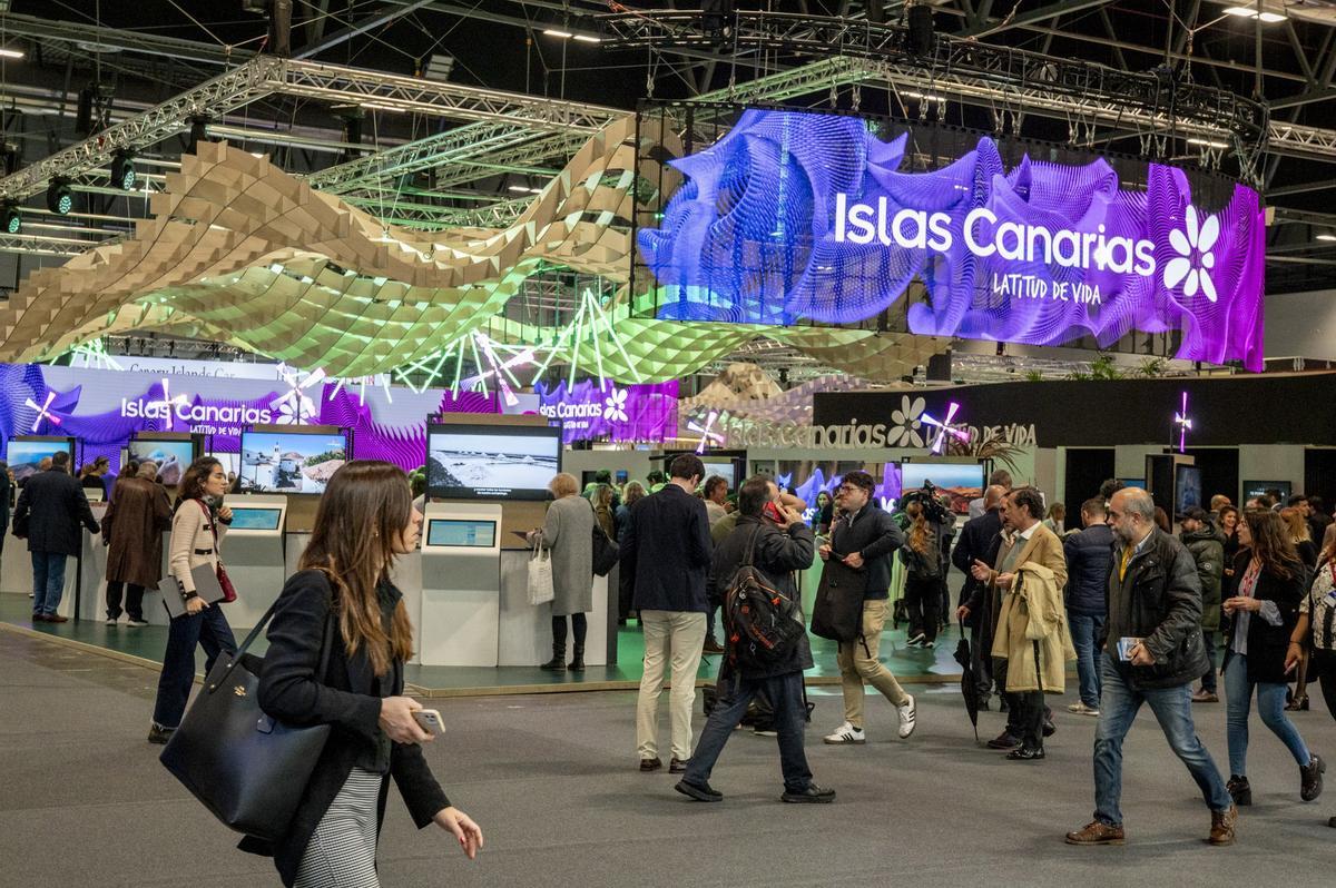 Stand de Canarias en la Feria Internacional de Turismo el año pasado.