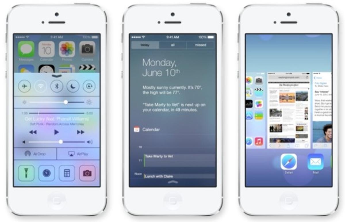 El sistema operatiu iOS 7. El sistema operatiu iOS 7.