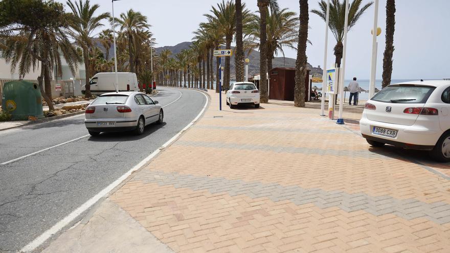 Obras para mejorar la accesibilidad en la playa de San Ginés en La Azohía