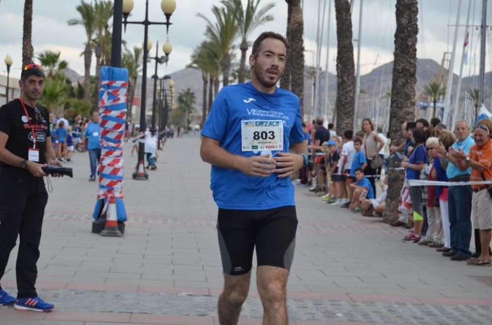 La Carrera Puerto de Cartagena encumbra a Franco y Del Solar