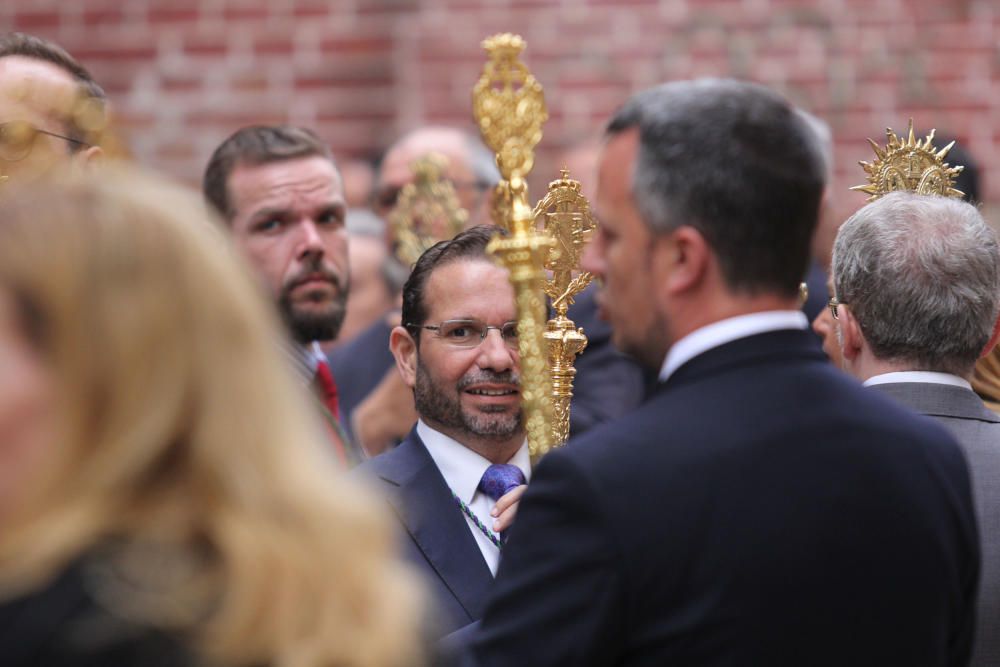 Las imágenes del Resucitado, la procesión del Domingo de Resurrección que pone punto final a la Semana Santa de Málaga