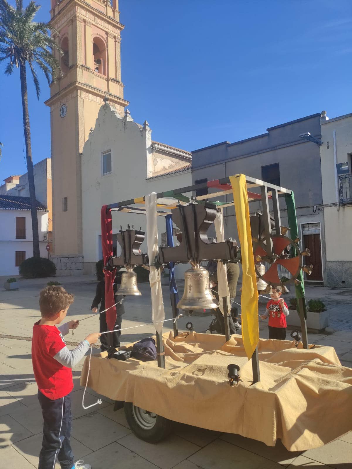 Las imágenes del porrat de Sant Antoni de Benirredrà-Gandia