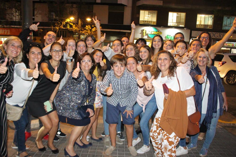 Falleras de Albacete-Marvá, debajo del domicilio