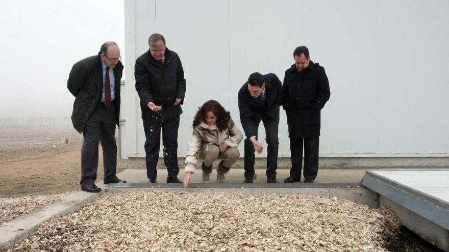 Clemente y Silván visitan el Instituto Tecnológico Agrario de Castilla y (Itacyl).