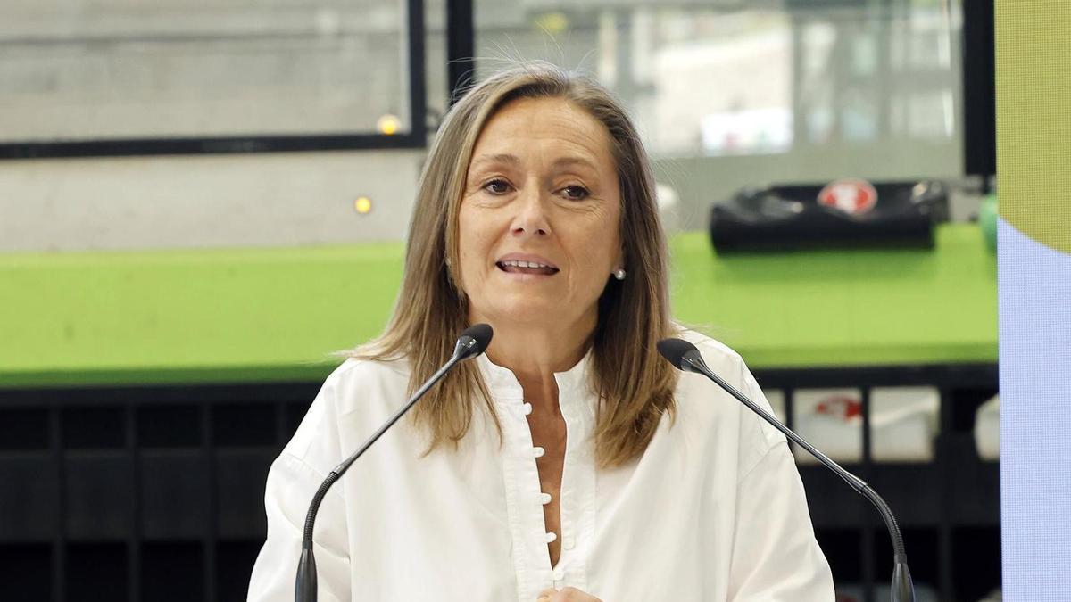 Luisa Sánchez, presidenta del Partido Popular de Vigo.