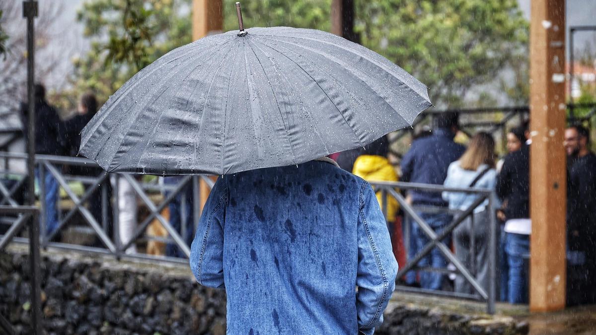 Lluvias en Tenerife
