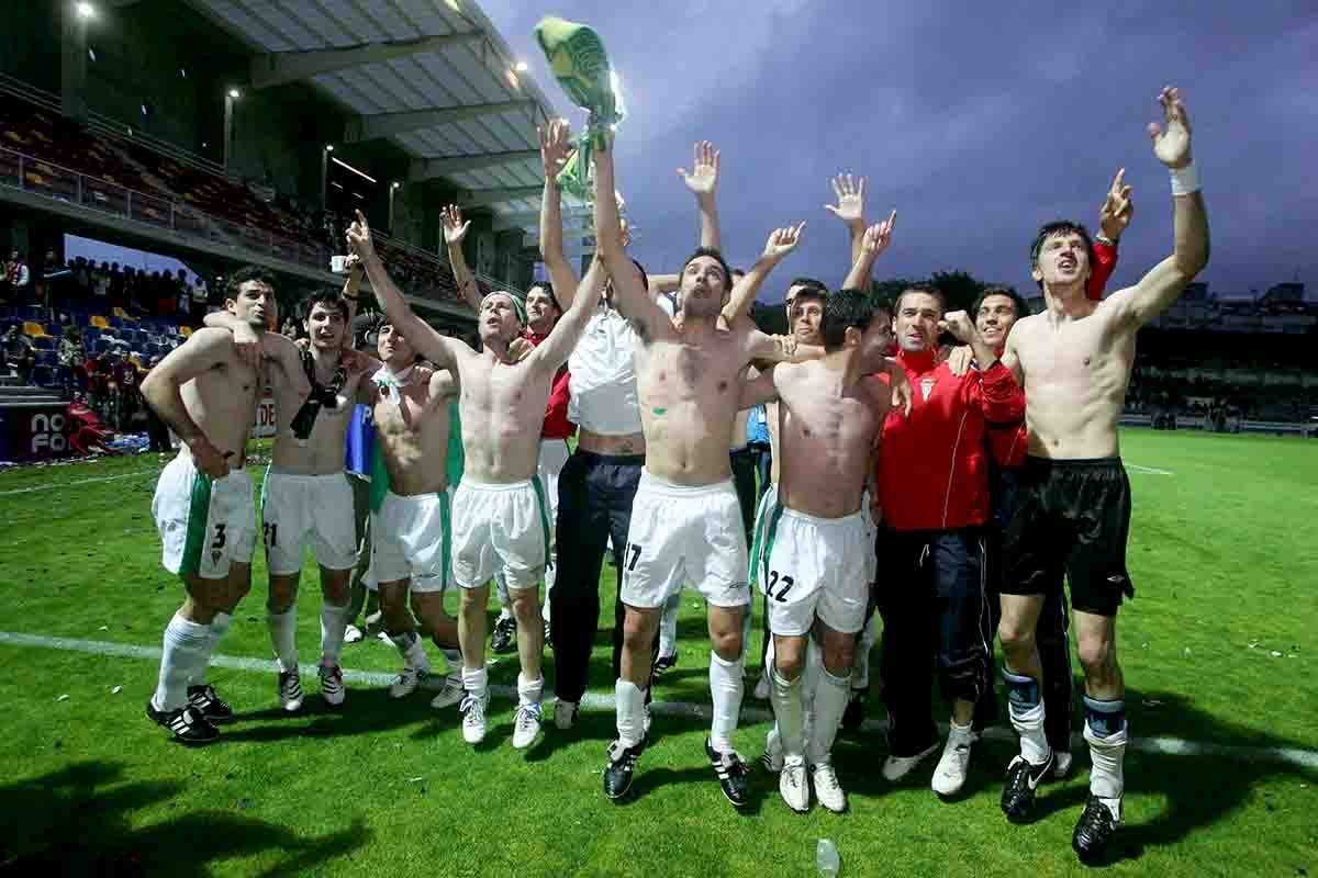 La histórica última visita del Córdoba CF a Pontevedra, en imágenes