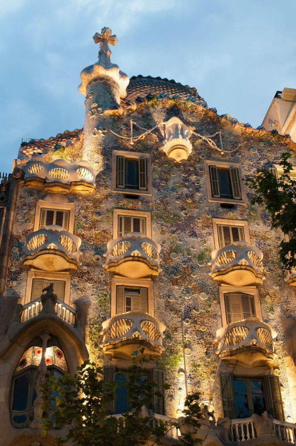 Casa Battló es otra de las obras maestras de Antoni Gaudí.