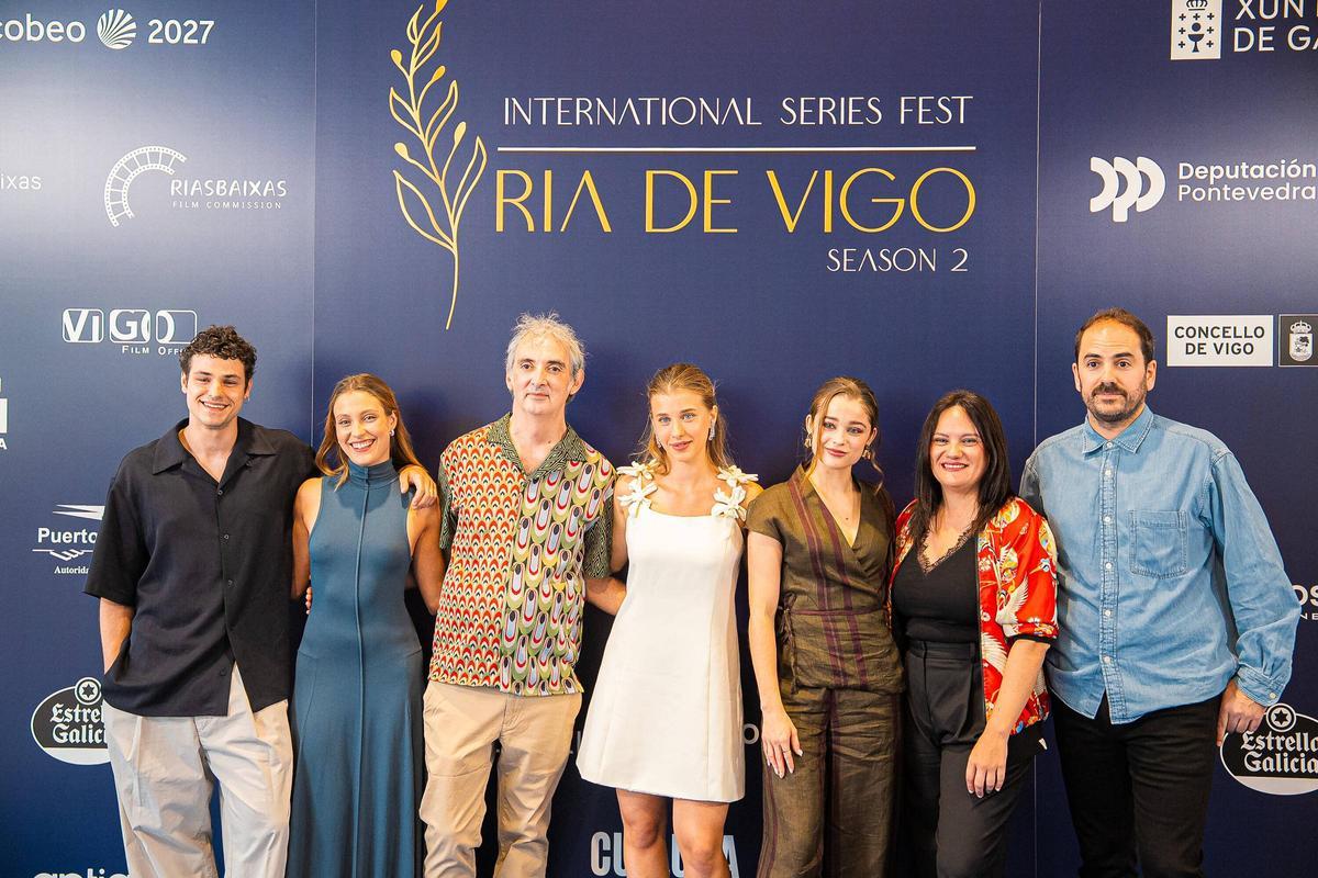 Los protagonistas de «Oasis» estrenan en Vigo la nueva apuesta de Netflix Los protagonistas de «Oasis» estrenan en Vigo la nueva apuesta de Netflix