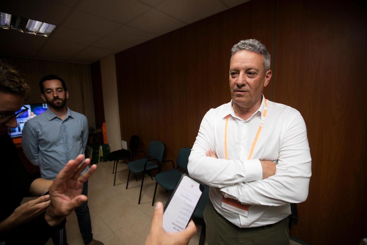 Noche electoral en la sede de Ciudadanos Ibiza Noche electoral en la sede de Ciudadanos Ibiza