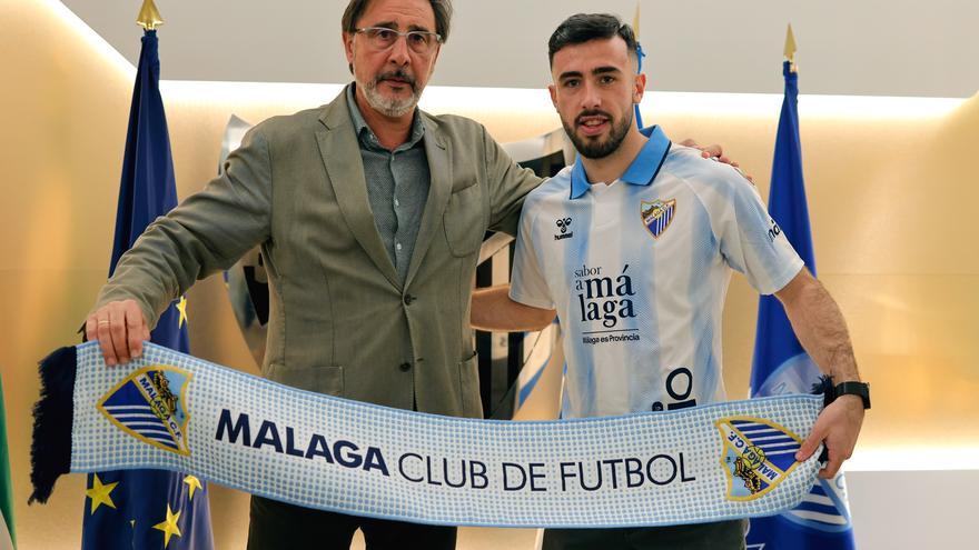 El Málaga CF ficha a Carlos Puga en propiedad