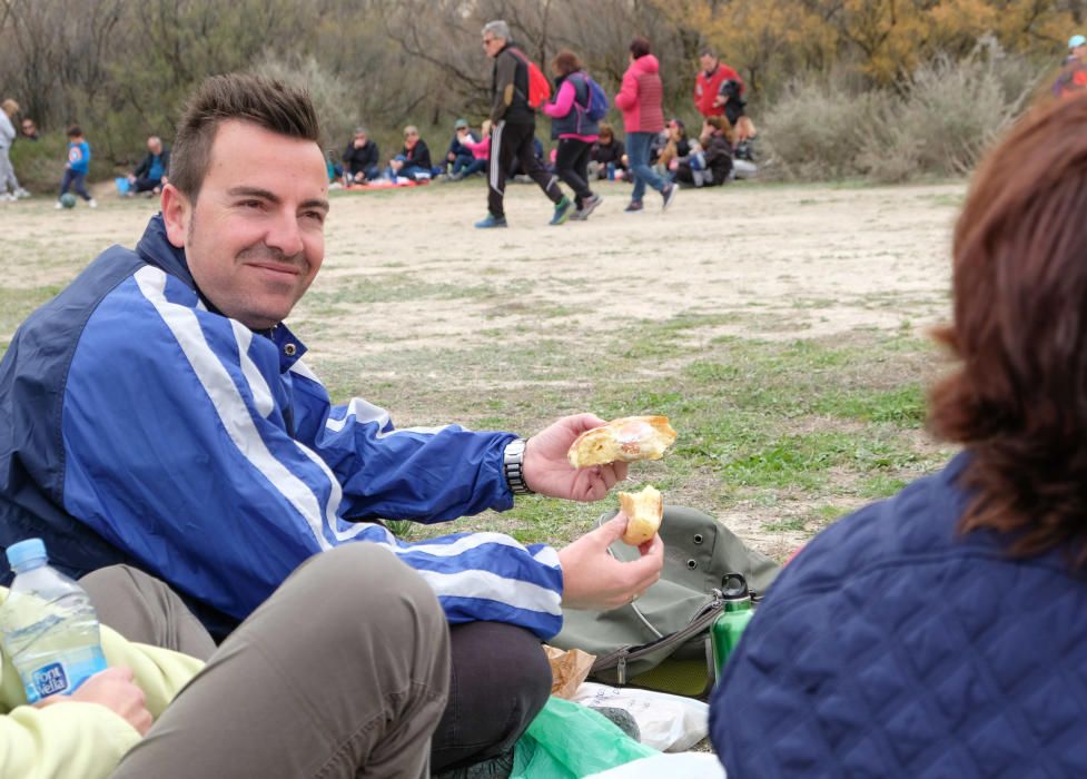 Lunes de "mona" en el Pantano de Elda