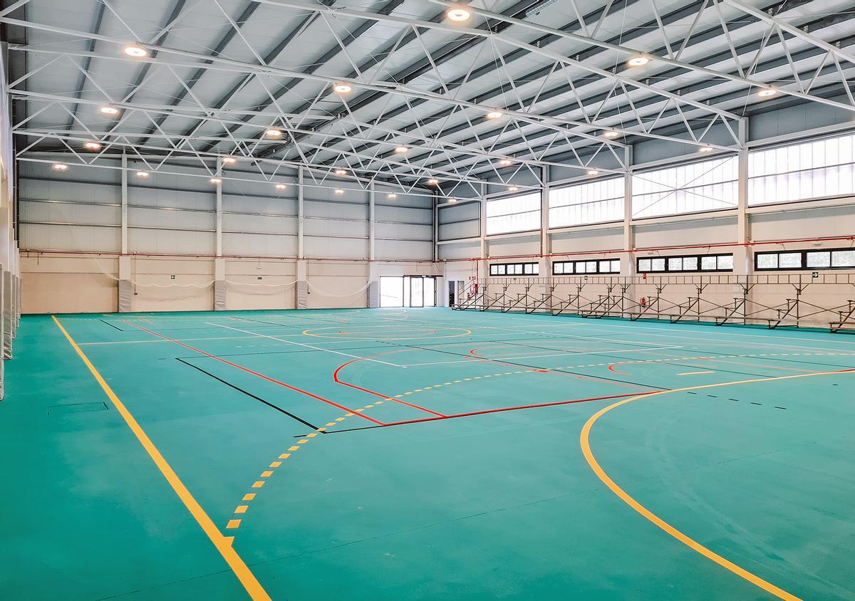 El nuevo pabellón polideportivo de Sevilla Este sufre un retraso de tres meses (imagen de archivo)