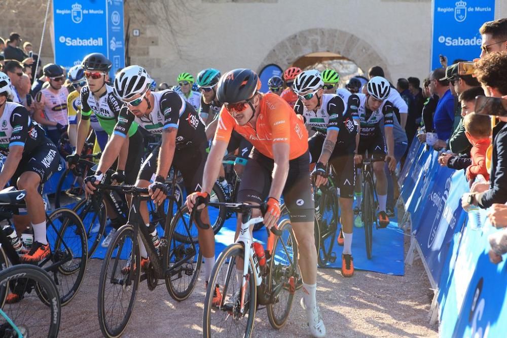 Primera etapa de la Vuelta Ciclista Murcia 2020: Llegada a Caravaca