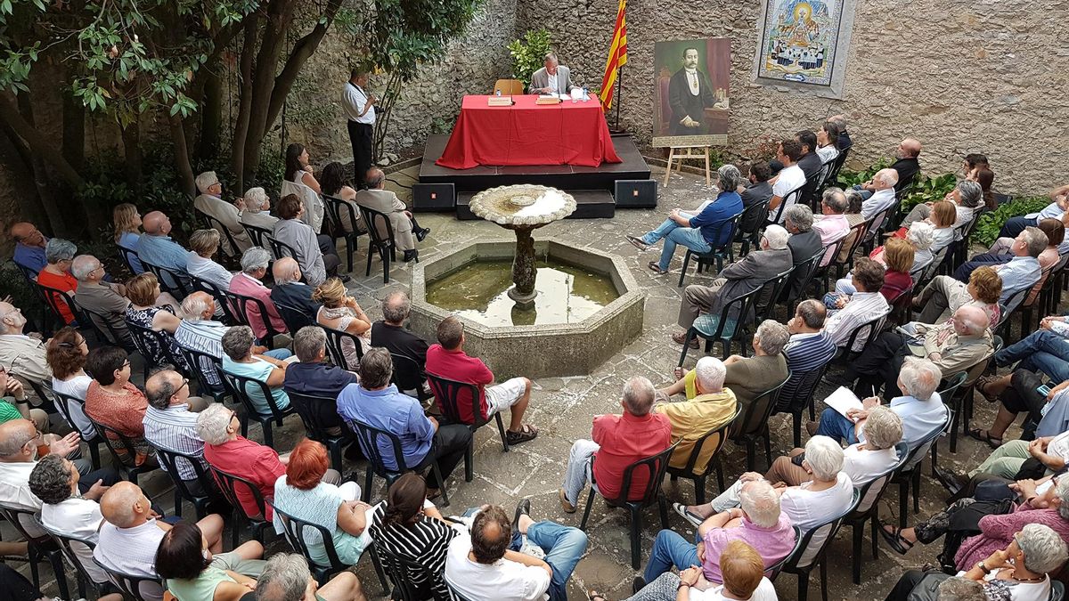 Homenatge a Prat de la Riba, en una edició anterior