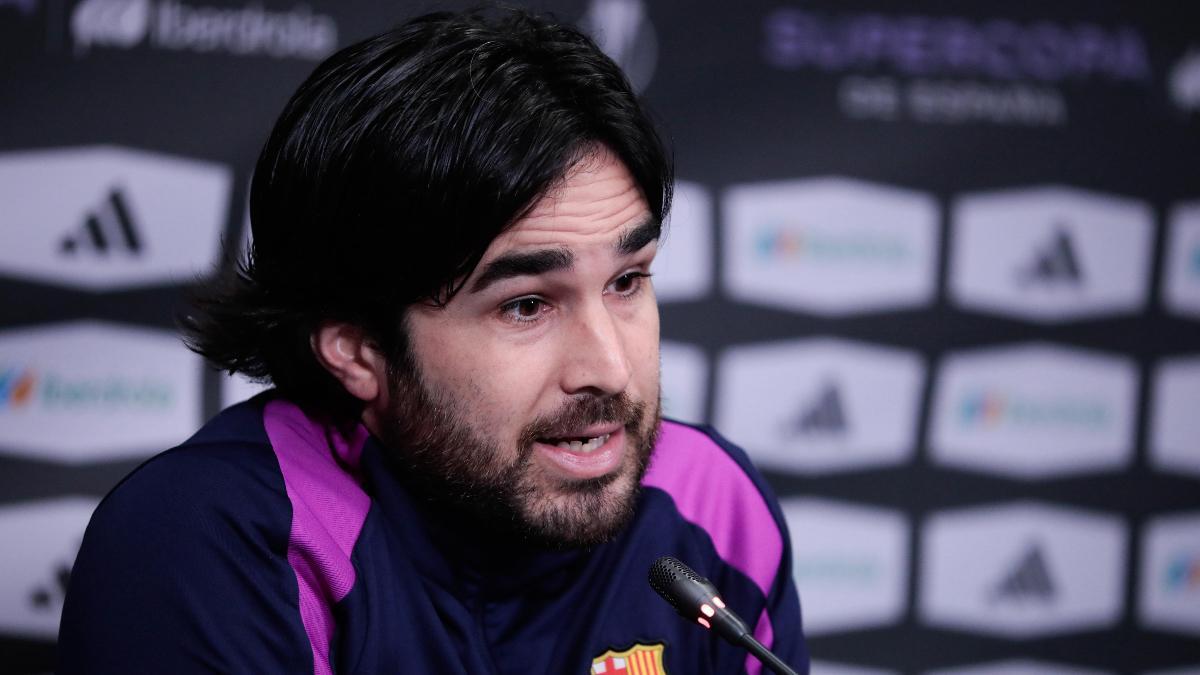 Pere Romeu en rueda de prensa