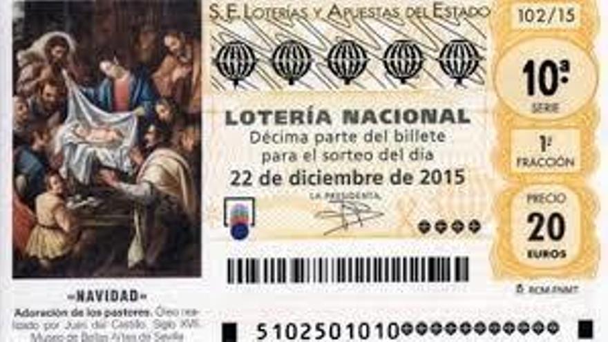 Regalamos 5 décimos para la Lotería de Navidad