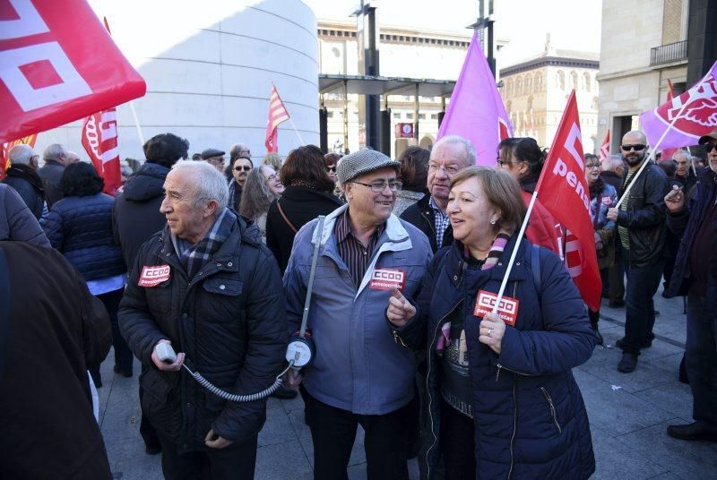 Concentración de pensionistas