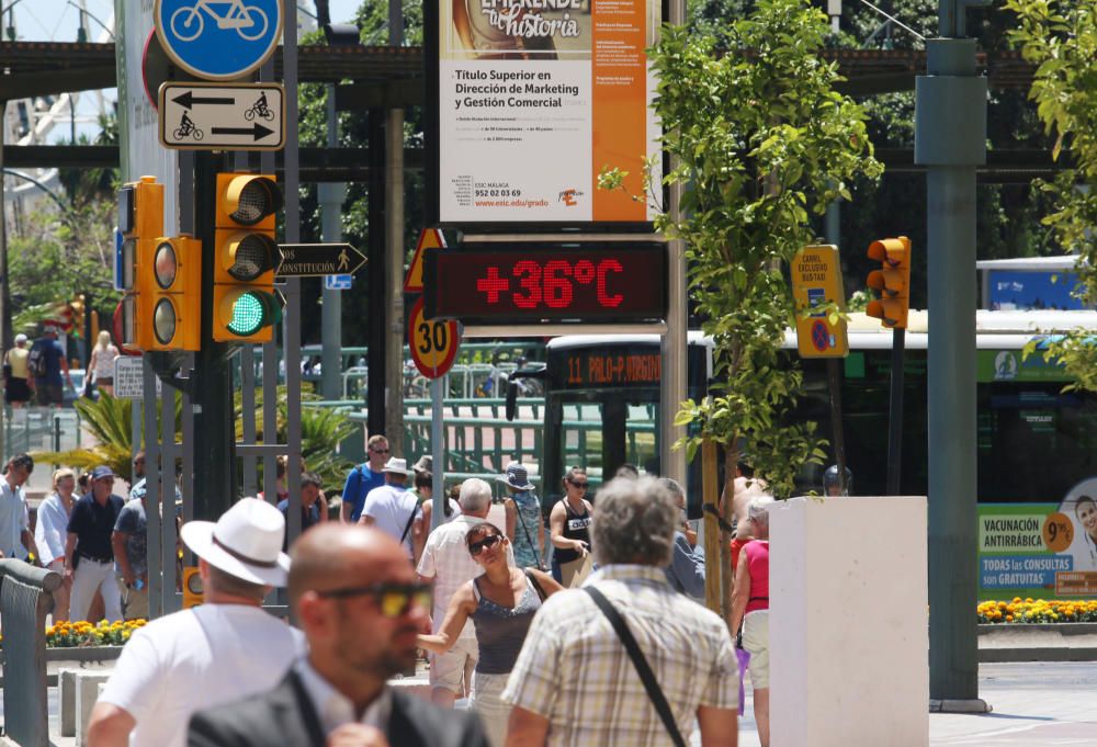 Málaga, en alerta amarilla por altas temperaturas