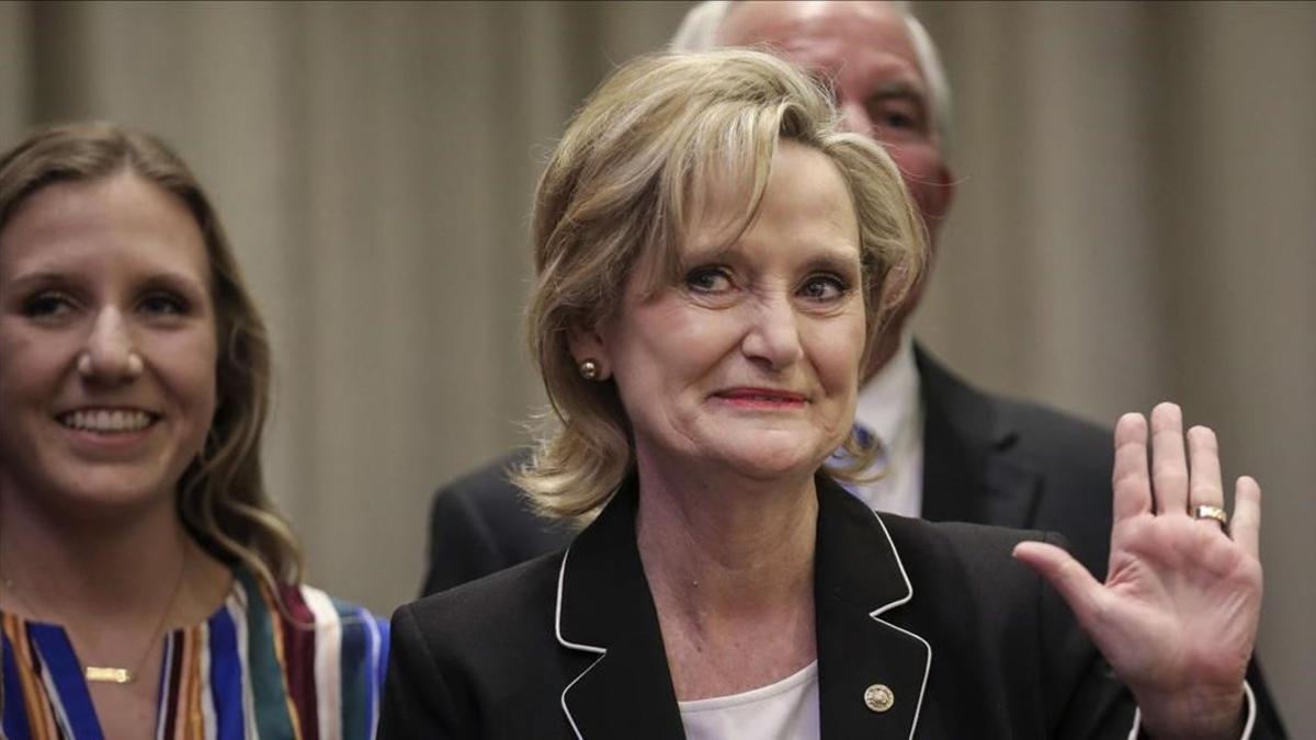 La senadora republicana Cindy Hyde-Smith.