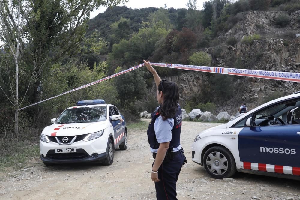 Els Mossos troben dos cossos al pantà de Susqueda.