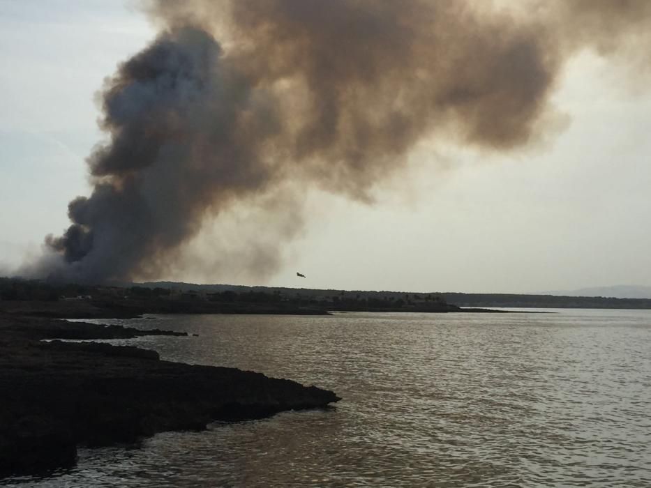 Nuevo incendio en sa Canova