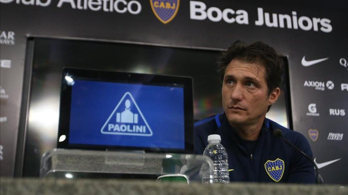 Guillermos Barros Schelotto quiere tocar el cielo con Boca Juniors