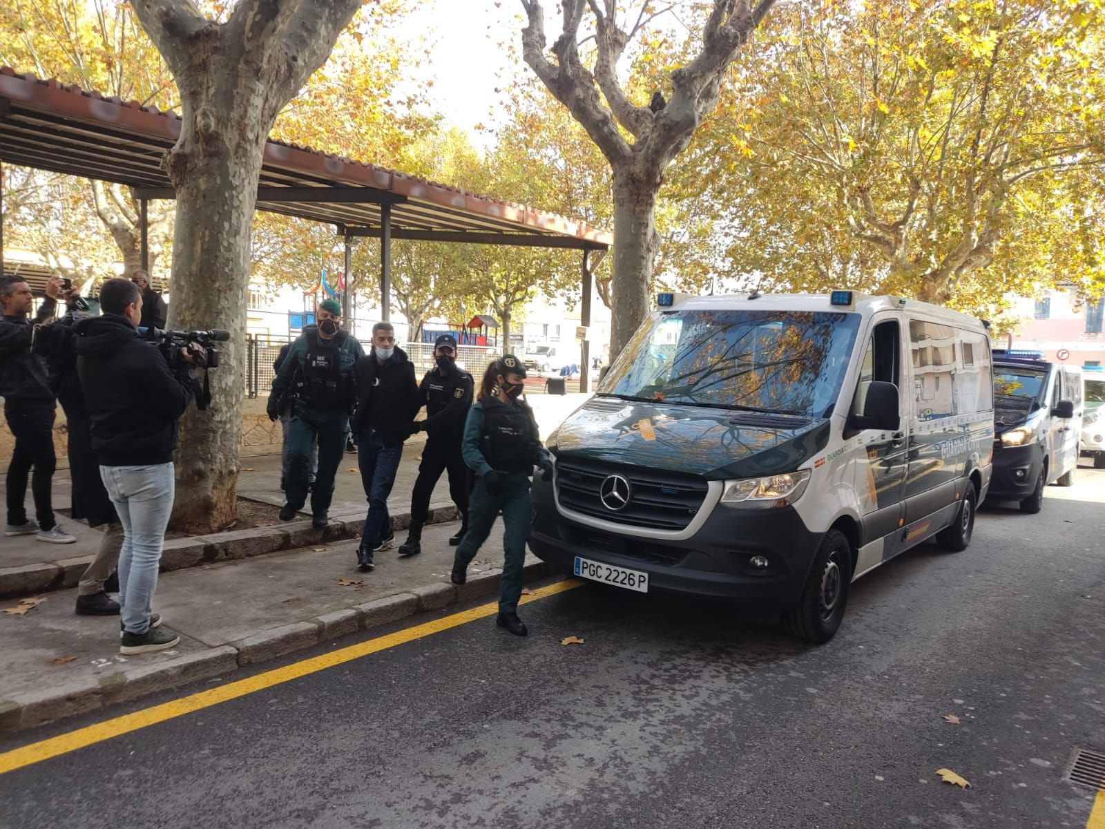 Detienen en sa Pobla a cuatro marroquíes fugados del avión en Son Sant Joan