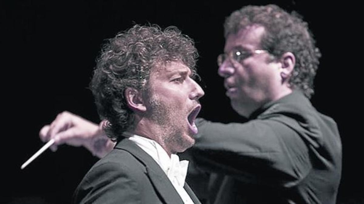 El tenor alemán Jonas Kaufmann, durante su actuación en Peralada.