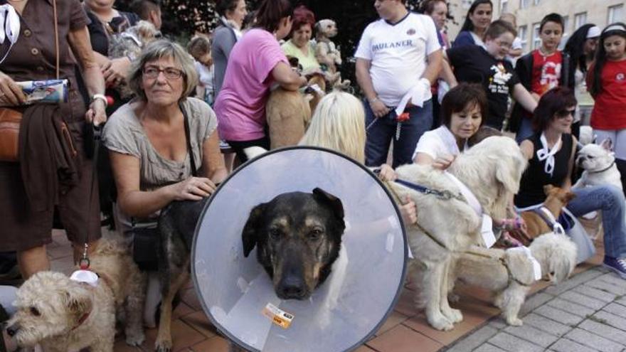 Una de las protestas convocadas por los vecinos de la zona.