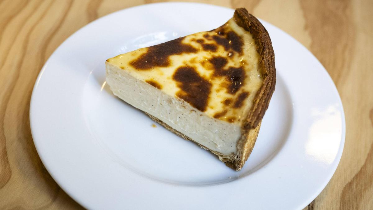 El flan 'parisien' de la cafetería Tostao, en Barcelona.